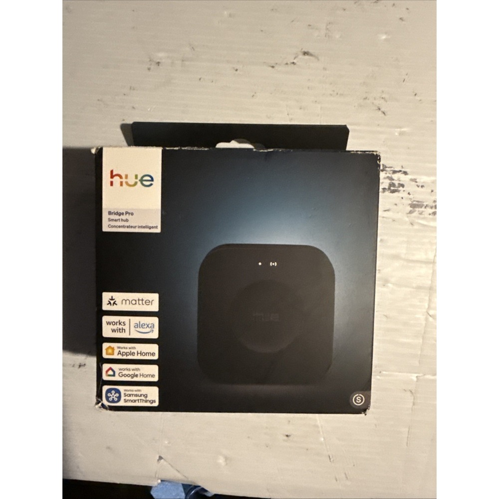 Philips Hue Bridge Pro Smart Home Hub Wi-Fi Ethernet MotionAware New Sealed
